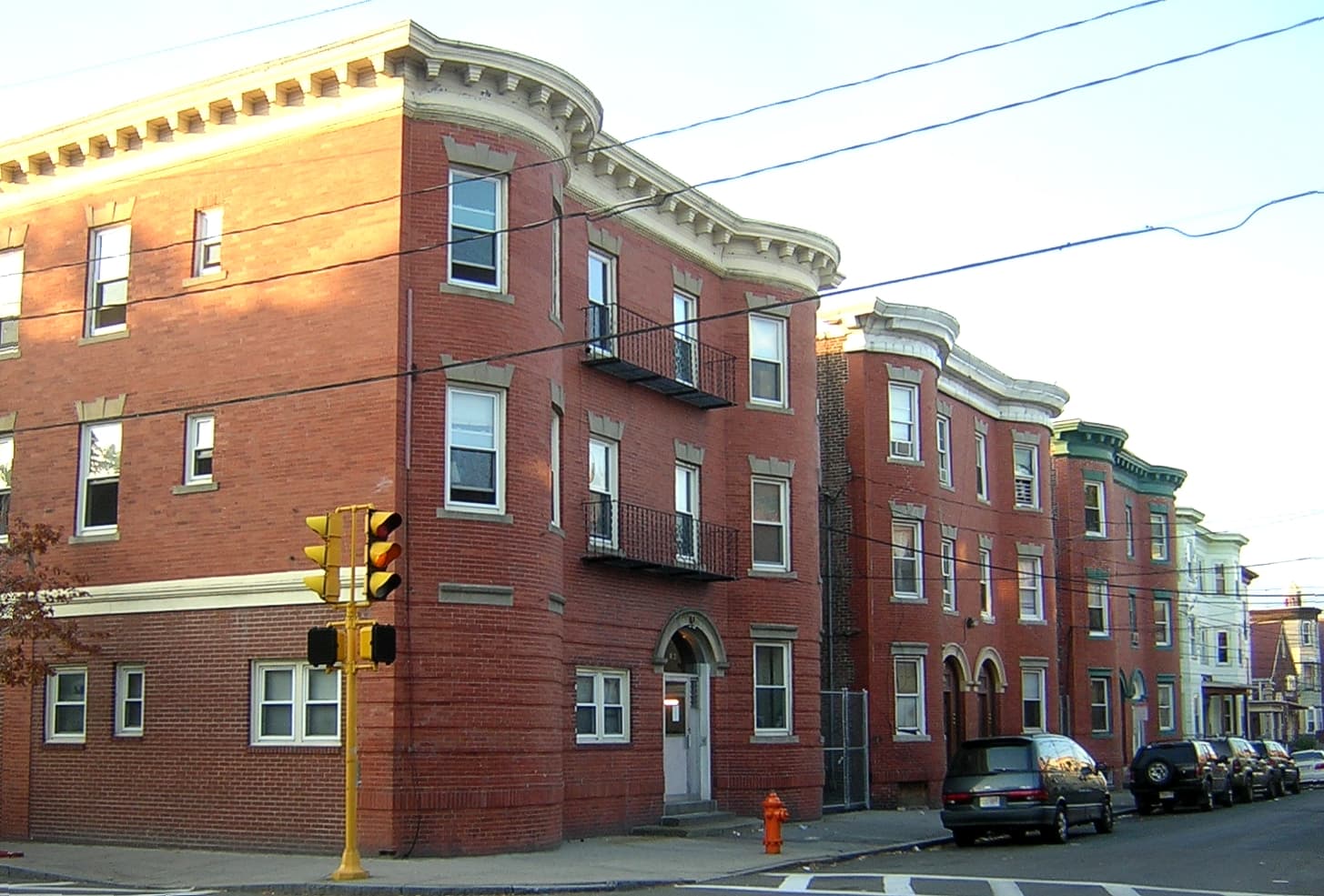 Local street or neighborhood view of Chelsea, Massachusetts