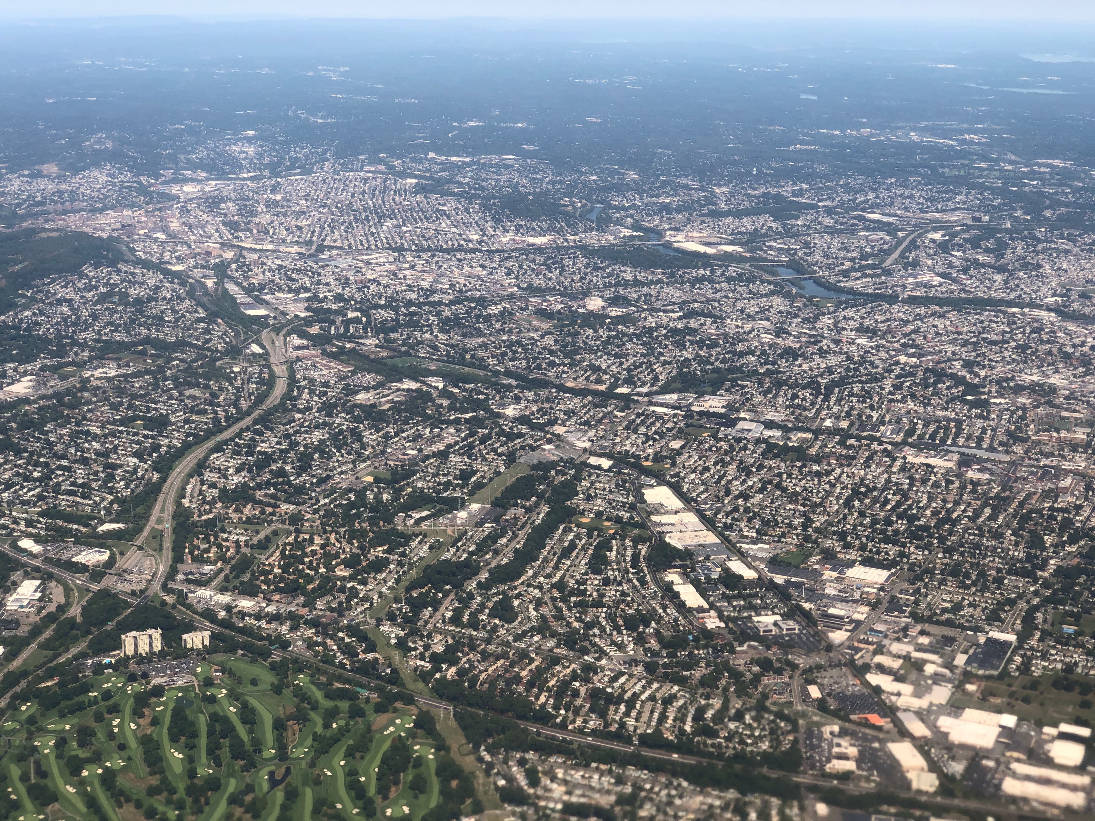Local street or neighborhood view of Clifton, New Jersey