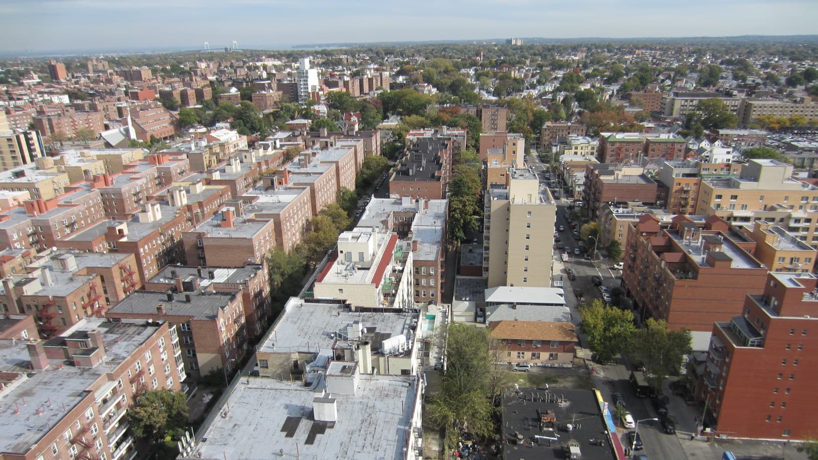 Local street or neighborhood view of Flushing, Queens