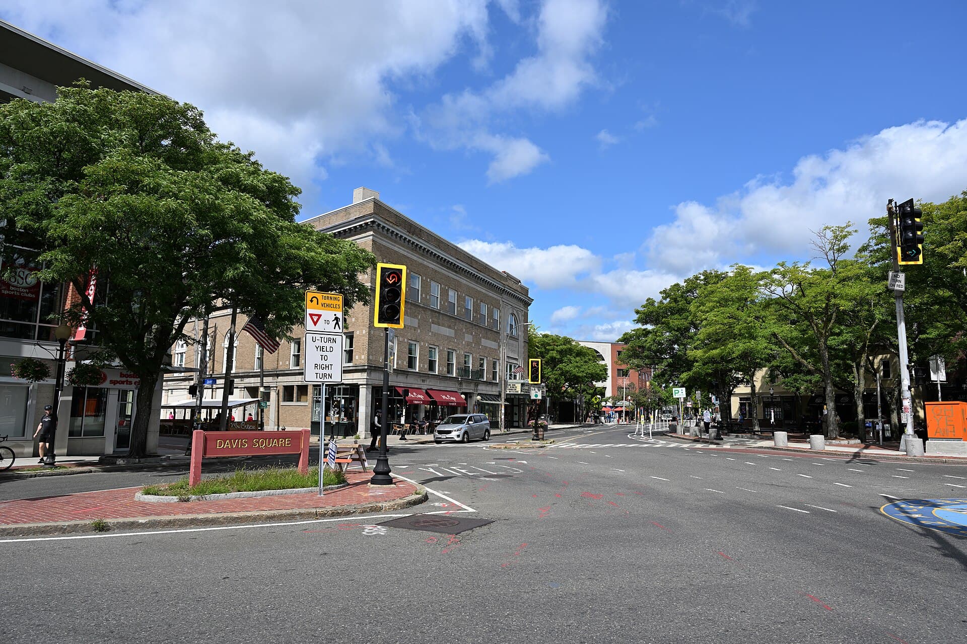 Local street or neighborhood view of Somerville, Massachusetts