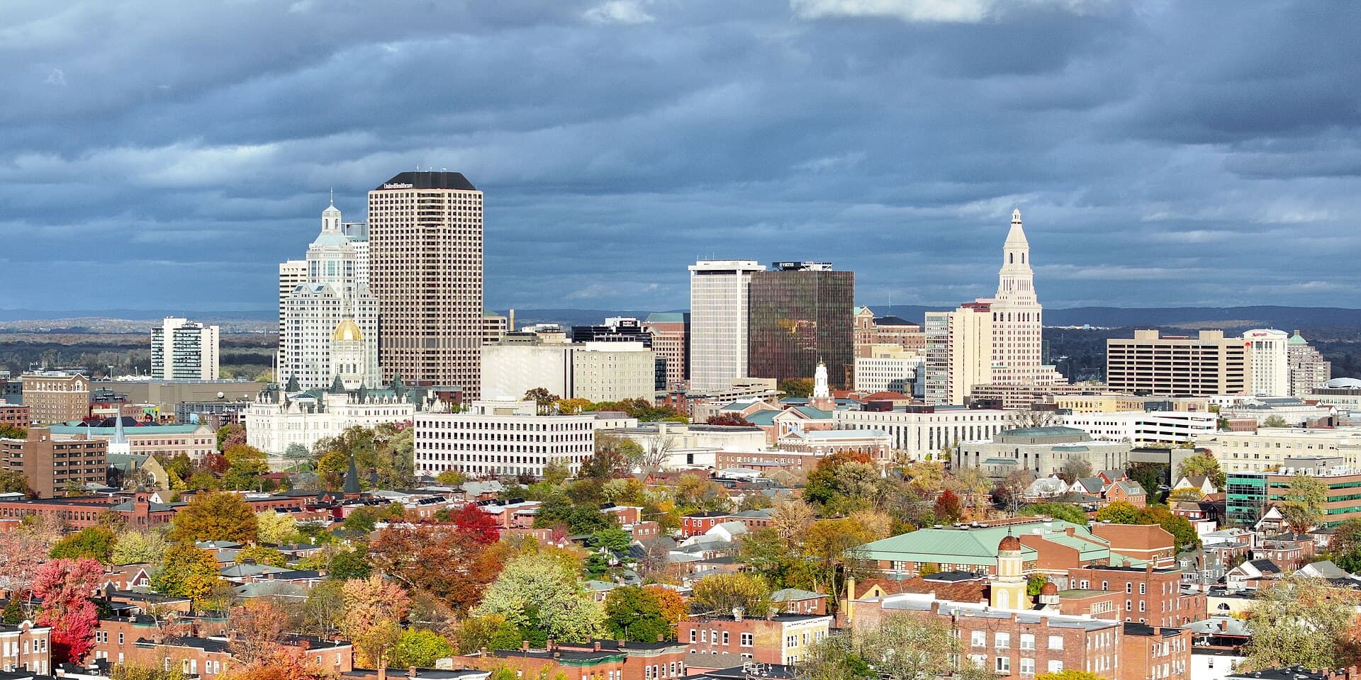 Local street or neighborhood view of Hartford, Connecticut