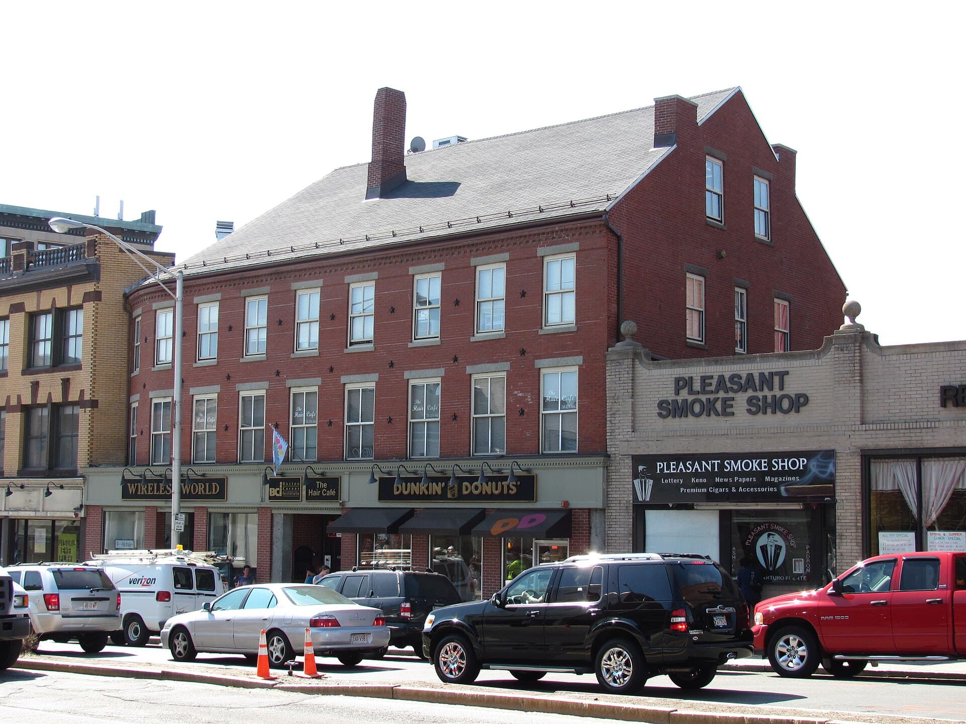 Local street or neighborhood view of Malden, Massachusetts