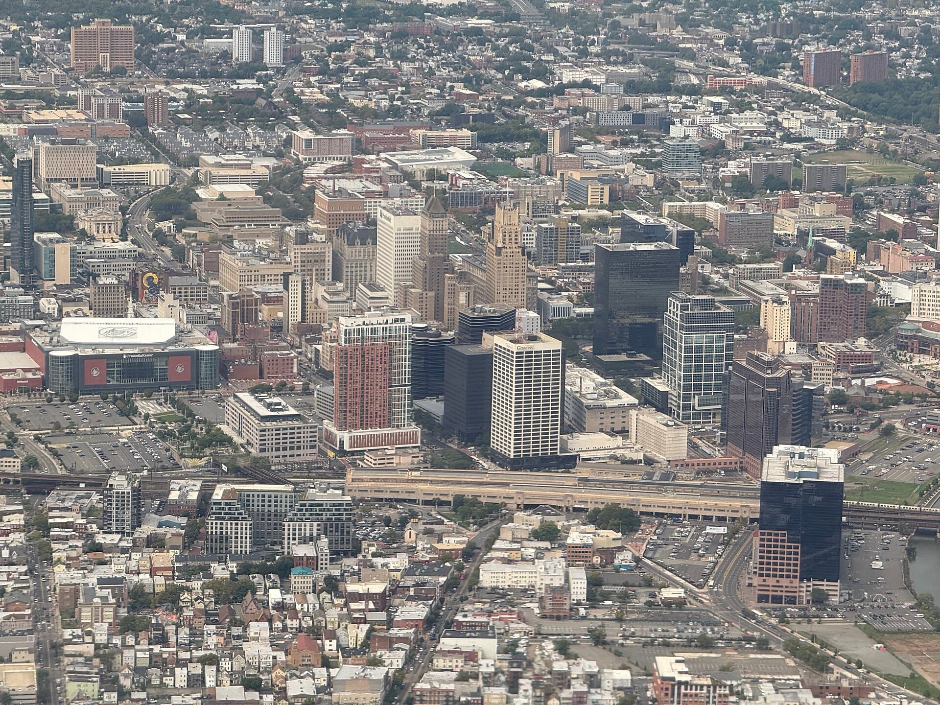 Local street or neighborhood view of Newark, New Jersey