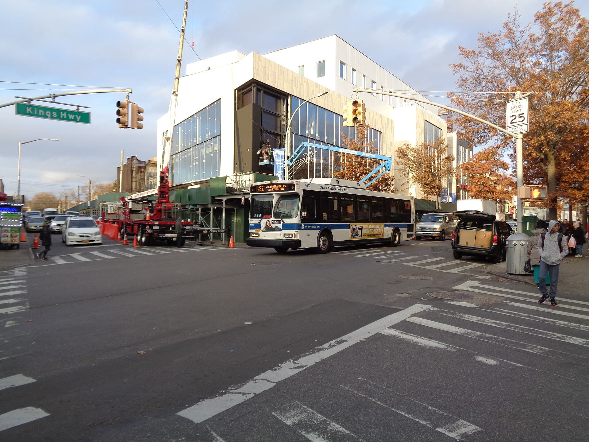 Local street or neighborhood view of Midwood, Brooklyn